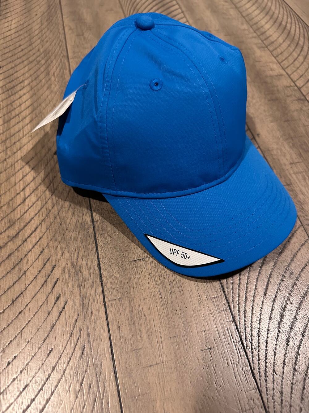 NWT TaylorMade Headwear Performance Full Custom Bahia Blue Golf Hat Cap UPF 50+